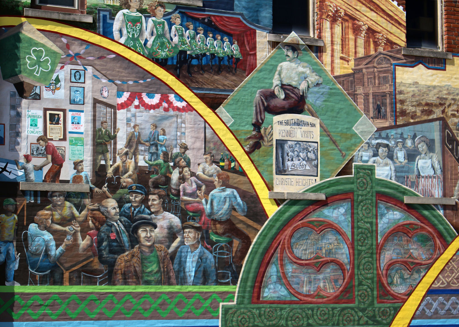 South Omaha Murals Show Ethnic Roots Omaha Daily Record